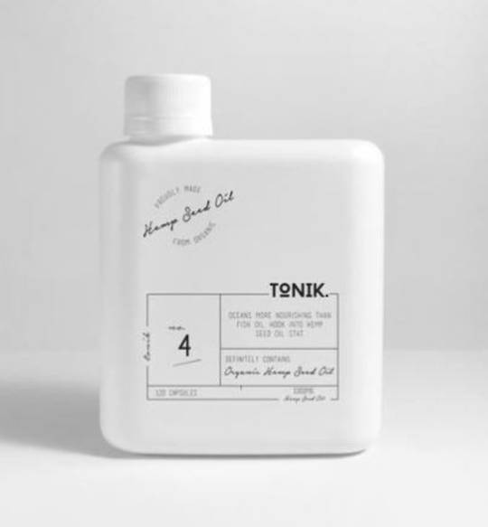 TONIK #4- Hemp Seed Oil Capsules (120) image 0